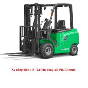Xe nâng điện 1.5 tấn -2.5 tấn pin lithium